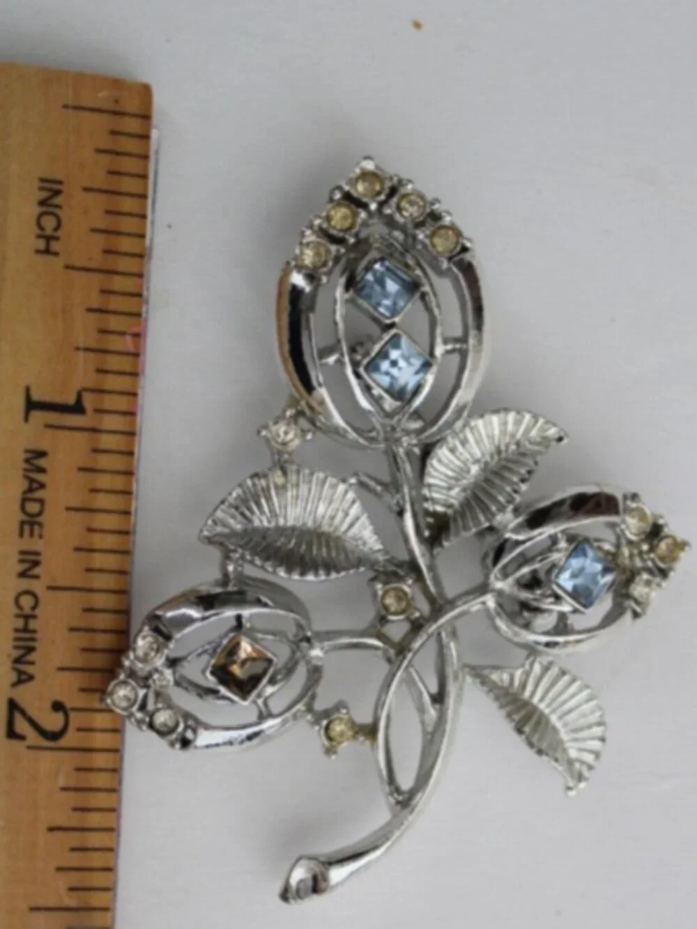 Vintage Floral Brooch